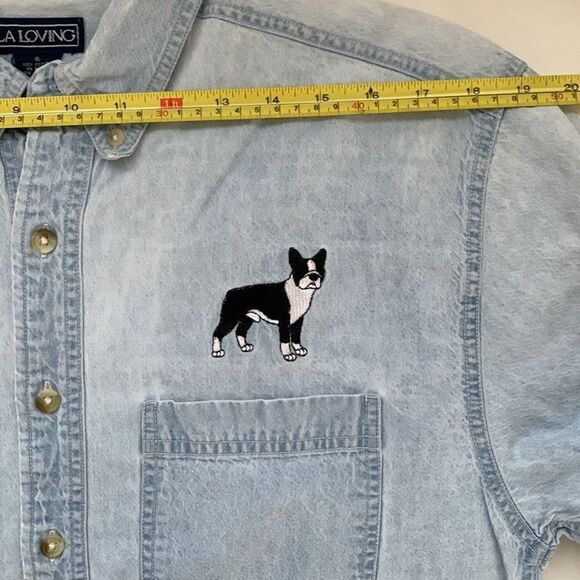 La Loving Vintage Cotton Men’s Denim Size S - Picture 3 of 7